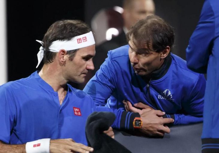 NADAL SE POVUKAO SA LAVER KUPA Ipak nećemo vidjeti Rafu i Rogera u dublu