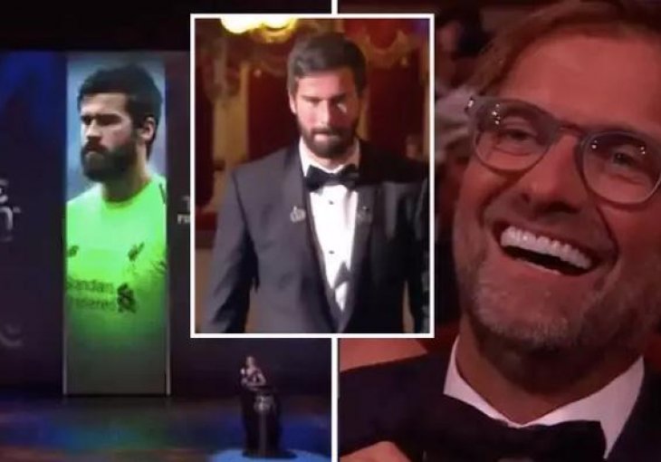 TRENUTAK KAD JE KLOPP UMRO OD ŠEGE Njegov igrač proglašen pobjednikom, a onda je nastala neugodna tišina u dvorani