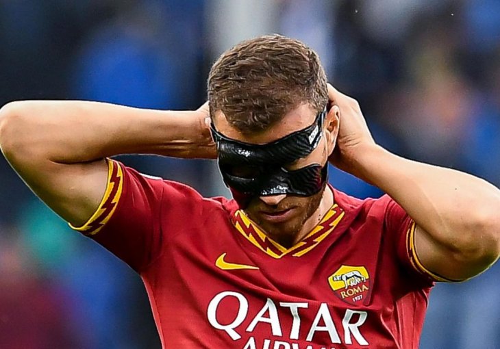 ROSSONERI SU ŽESTOKO STISNULI, A ONDA JE OLIMPICO PROKLJUČAO Džeko majstorski pogodio protiv omiljenog kluba