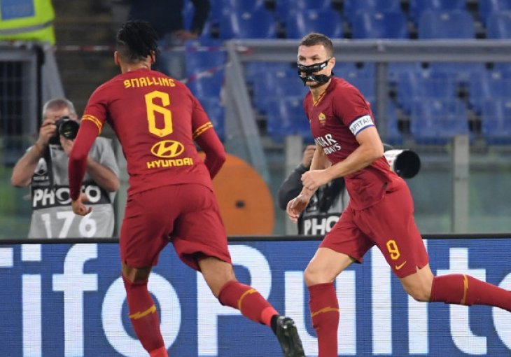Džeko strijelac u pobjedi Rome, Rossoneri tonu sve dublje