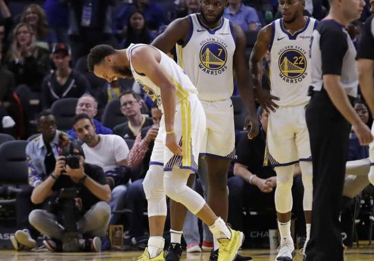 NESREĆA U GOLDEN STATEU Curry slomio ruku, sezona za Warriorse već završena