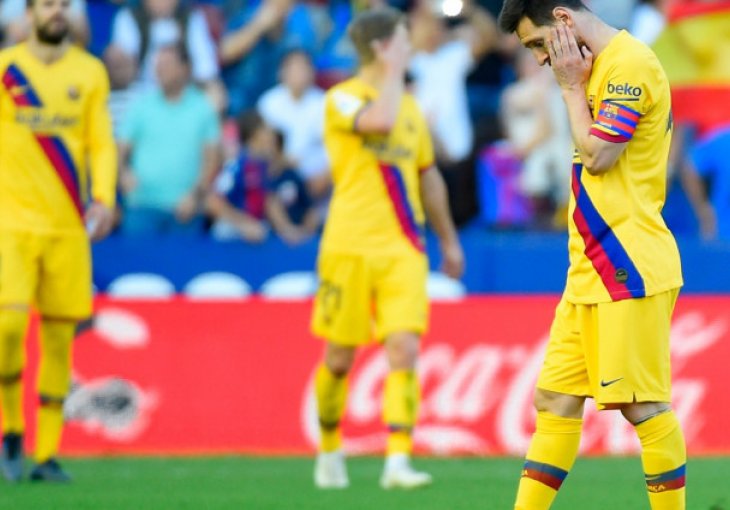 Nestali za sedam minuta: Levante nakon preokreta potopio Barcelonu