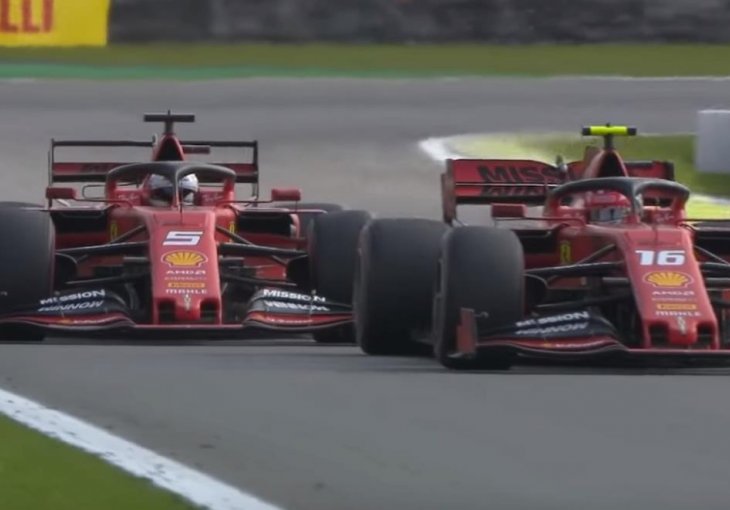 OBOJICA SU KRIVA! Šef Ferrarija progovorio o incidentu Vettela i Leclerca