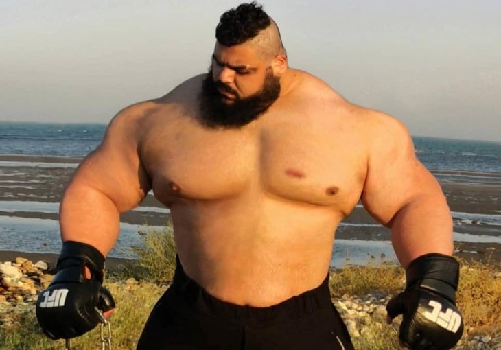 OVO JE IRANSKI HULK Ima 180 kg, ulazi u ring, a borit će se golim rukama!