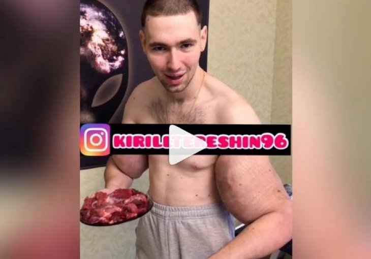 RUSKI POPAJ ZGROZIO JAVNOST Prodaje meso izvađeno iz bicepsa?!