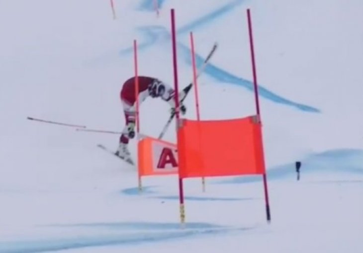 Dvostruki olimpijski pobjednik pretrpio težak pad: Svi su gledali u čudu, noge ne može podići (VIDEO)