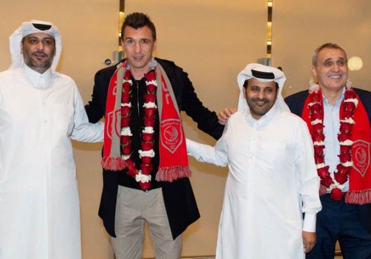 KO SE ZADNJI SMIJE…: Mario Mandžukić i službeno predstavljen u katarskom Al-Duhailu, jedna fotografija OTKRIVA SVE…