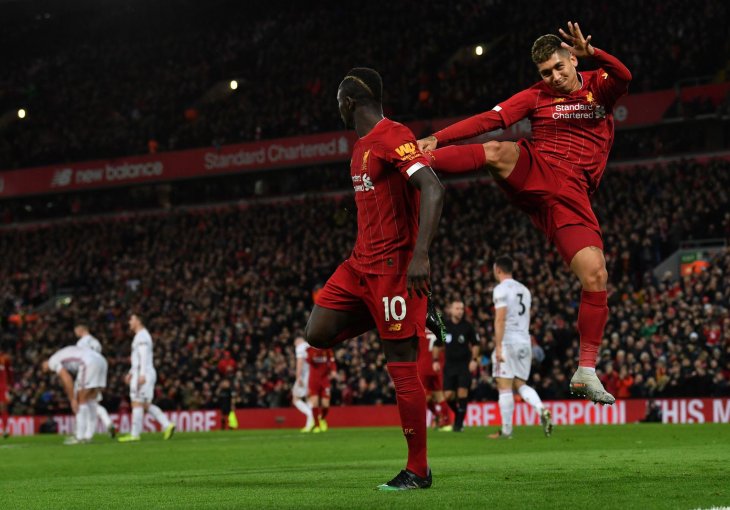 Liverpool nezaustavljivo gazi prema naslovu prvaka: Salah i Mane za novu pobjedu