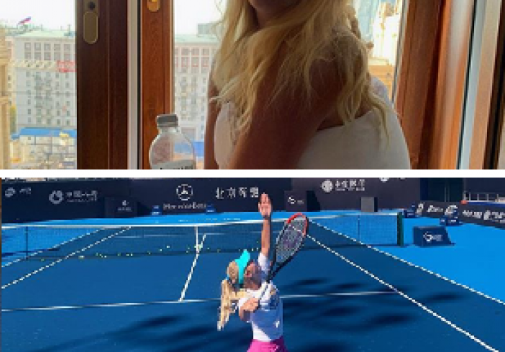 UPOZNAJTE NASLJEDNICU MARIJE SHARAPOVE: Vatrena ruska teniserka obara s nogu svojom pojavom! Muškarcima vilica do poda zbog njenih fotki na instagramu (FOTO)