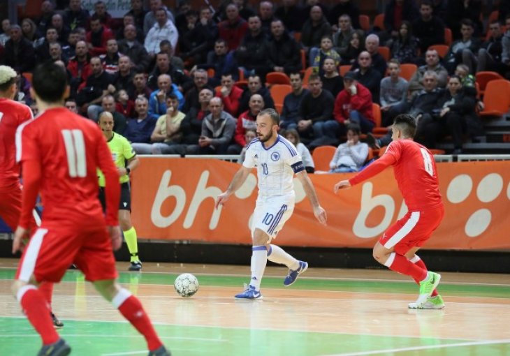 Futsal: BiH savladala Švicarsku i izborila drugu fazu kvalifikacija za EURO 2022