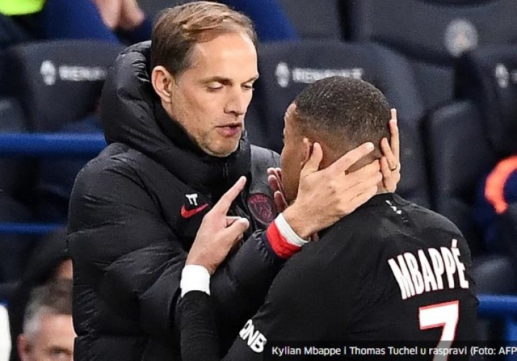 TOMAS TUCHEL SE OBRUŠIO NA MBAPPEA: Ponaša kao razmaženo derište