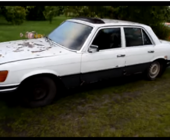 VRATILI GA U ŽIVOT: Ovako izgleda kad stari, zaboravljeni MERCEDES PONOVO UPALI! (VIDEO)