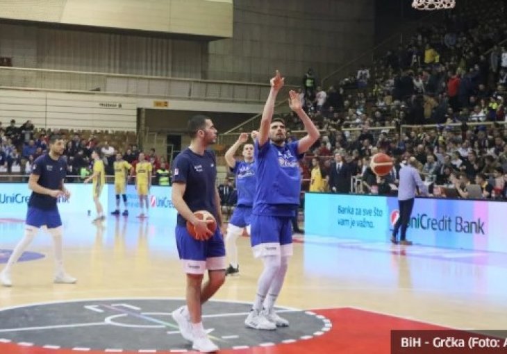MEJDAN ISPUNJEN DO POSLJEDNJEG MJESTA: BHF uz najbolje bh. košarkaše u meču protiv Grčke