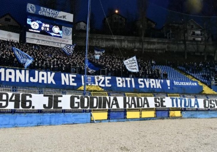 GRBAVICA NIKAD OVAKO NIJE IZGLEDALA: Željezničar dočekao Tuzla City, navijači Plavih traže SAMO JEDNO (FOTO)