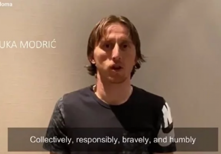 MODRIĆ SE OGLASIO ZBOG KORONA  VIRUSA, EVO ŠTA SU PORUČILI SVIMA 