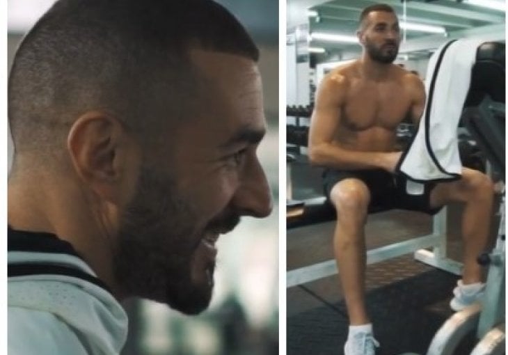 BENZEMA ODUŠEVIO SVE VIDEOM IZ KARANTINA: Evo kako izgleda jedan njegov trening!