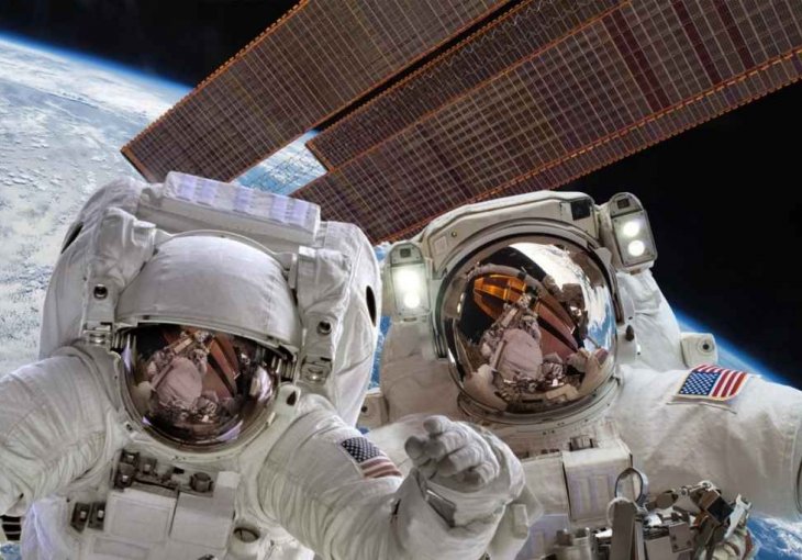 TRENING U SVEMIRU ODUŠEVIO SVE: Astronauti objavili snimku ,a jedan DETALJ LEDI KRV U ŽILAMA ( FOTO)