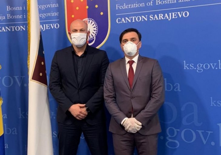 FK Sarajevo u posjeti Ministarstvu kulture i sporta KS: Razgovarano o kapitalnim ulaganjima