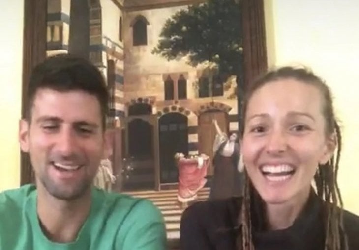 NOVAK I JELENA SE UKLJUČILI UŽIVO I PODIJELILI PRELIJEPE VIJESTI: Prizor koji topi srca!