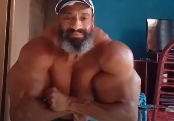 UBRIZGAVA U SEBE OTROVNA ULJA KAKO BI BIO NAPUMPANIJI Zovu ga Brazilski Hulk i on je ZAPREPASTIO SVIJET, nema namjeru STATI!