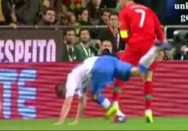 Cristiano Ronaldo udario reprezentativca BiH, a potom mu još i psovao