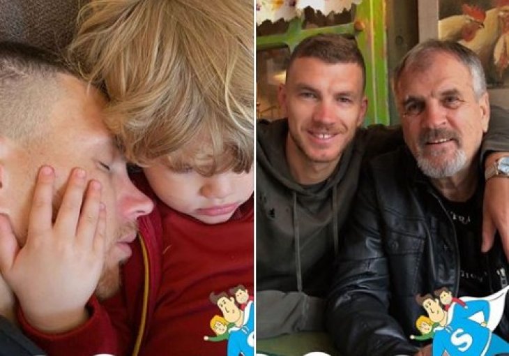 EDIN DŽEKO RAZNIJEŽIO FANOVE: NA SVIJETU NEMA NIŠTA VRIJEDNIJE I VAŽNIJE OD DJECE