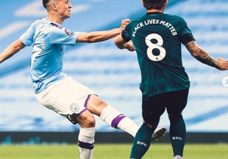 Manchester City slavio protiv  Burnleya, Guardiolu zabrinula Aguerova povreda
