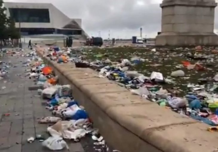 Javnost šokirana fotografijama iz centra Liverpoola nakon proslave titule