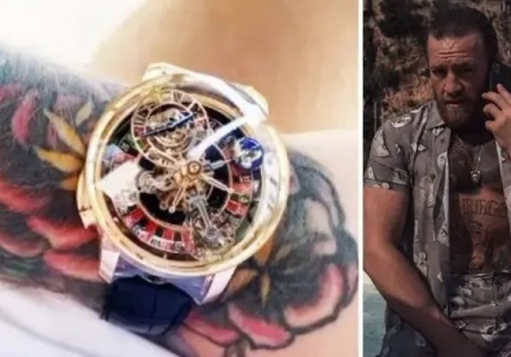 Poklon od 550.000 eura: Conor McGregor dobio sat kakav niste vidjeli do sada