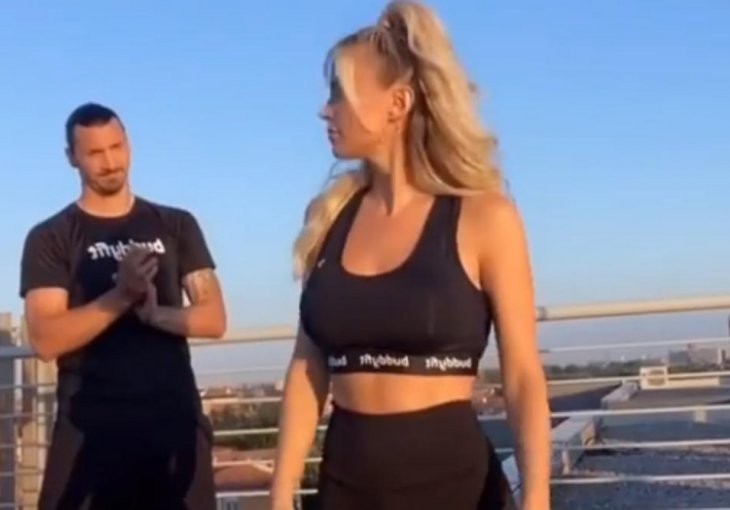 DILETA SE UVIJALA PRED KAMEROM A ONDA JE PRIŠAO ZLATAN: Pogledajte šta joj je uradio, nakon ovoga slijedi razvod!