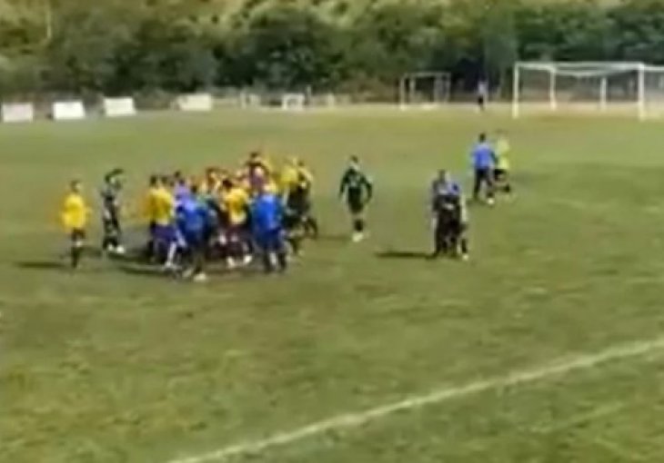 Tuča  na prijateljskom meču dva bh. kluba