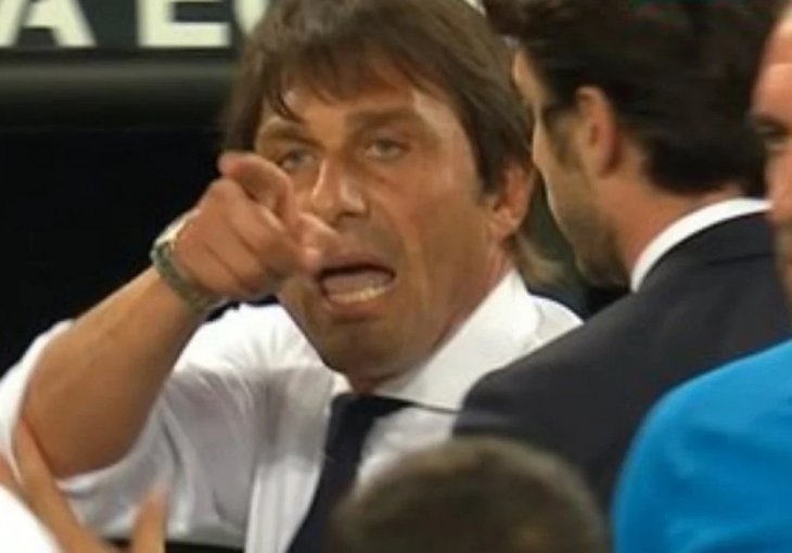 SVI SU OSTALI ZABEZEKNUTI Conte potpuno van sebe prijetio zvijezdi Seville: Čekam te ispred stadiona! EVO KAKO JE SUDIJA REAGOVAO