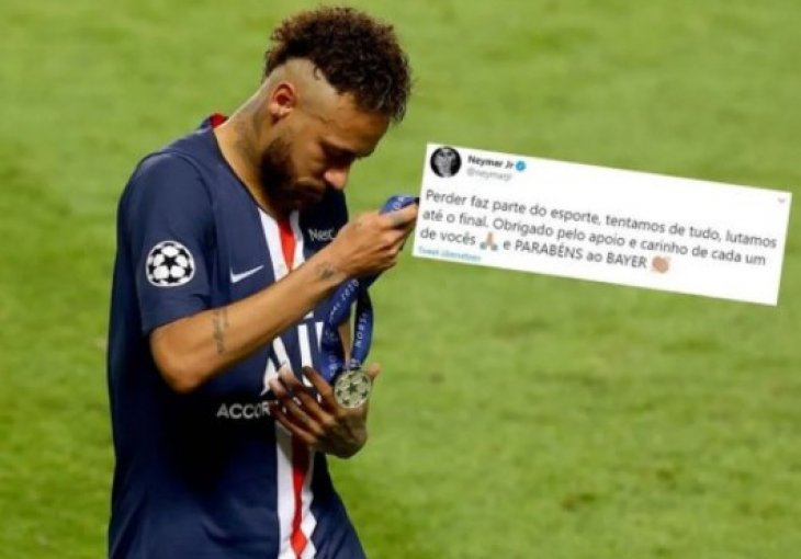 KAKAV BLAM! NEYMAR UZEO MOBITEL U RUKE I NAPRAVIO NEVIĐENU GREŠKU! Čestitao pogrešnom klubu osvajanje LP
