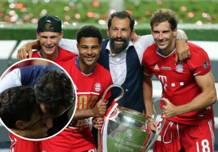 NJEGA VOLI NAJVIŠE! S NJIM JE SALIHAMIDŽIĆ NAJEMOTIVNIJE SLAVIO, ISPLIVALA SLIKA: Dvije legende na ivici suza!
