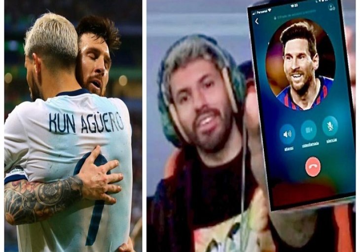 URNEBESAN LIVE: Aguero pozvao Mesija, a on pred hiljadama gledalaca otkrio nešto što niko nije znao