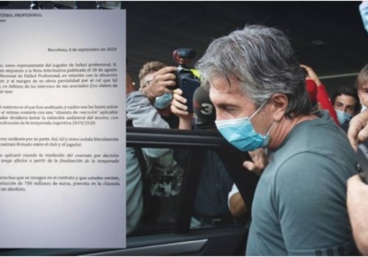 MESSIJEV OTAC OBJAVIO PISMO KOJE JE POSLAO LA LIGI, RADI SE O KLAUZULI OD 700 MILIONA EURA: Objavljen dio njegovog NEVJEROVATNOG ugovora