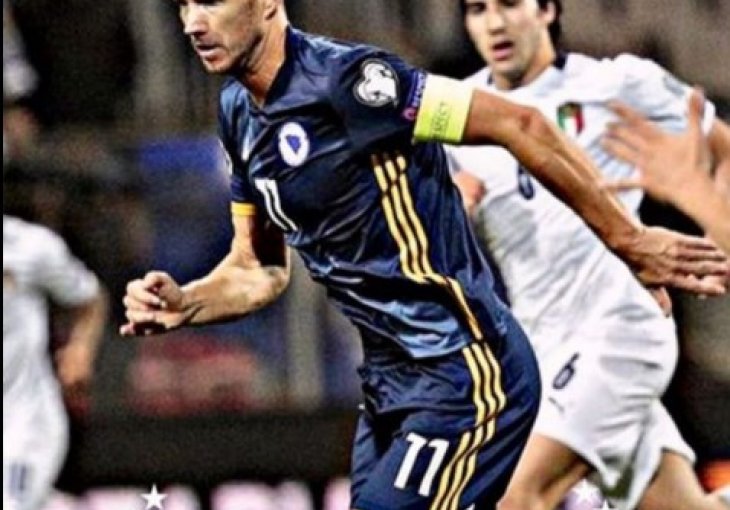 NERIJEŠENO! BIH - ITALIJA 1:1 : Šehić je bio nemoćan pred ovim udarcem