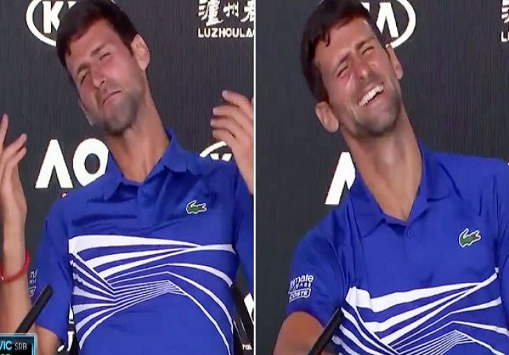 DOK SVI ČEKAJU DA POČNE MEČ: Novak napravio HAOS na US openu, a sve snimljeno!  (VIDEO)