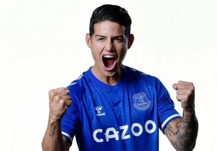 HIRURŠKI PRECIZNO: James Rodriguez vodi Everton ka Ligi prvaka