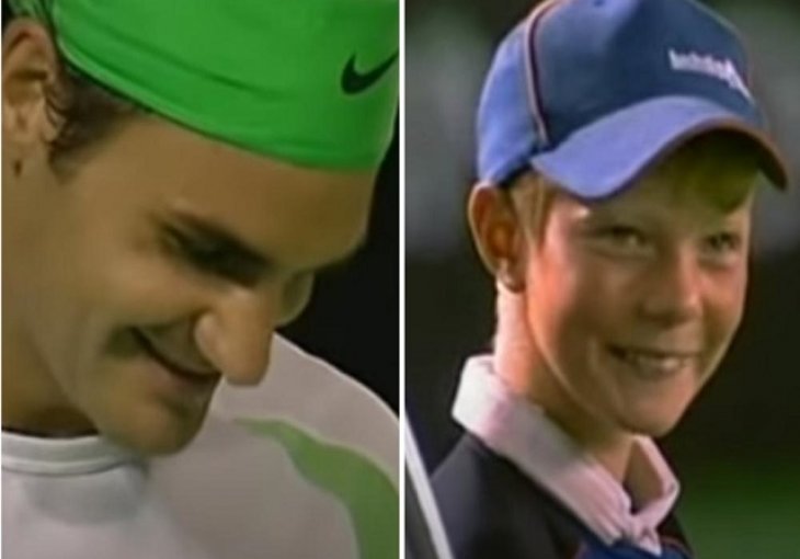 OGLASIO SE DJEČAK KOJEG JE FEDERER POGODIO LOPTICOM: Novaka su diskvalifikovali, a ja već 14 godina čekam izvinjenje, a ovo mu Federer rekao!