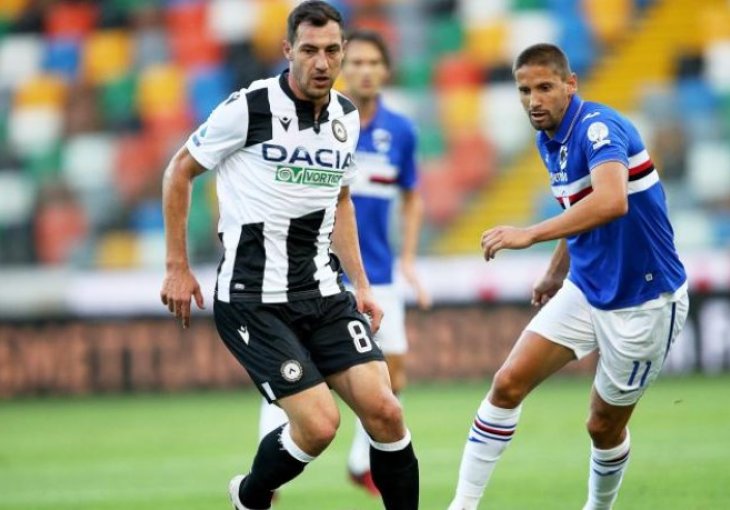 Bh. fudbaler se oporavio od povrede koljena, Udinese ne računa na njega sutra?