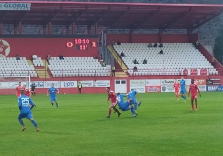Prvo poluvrijeme neriješeno, slijedi luda trka Veleža i Radnika