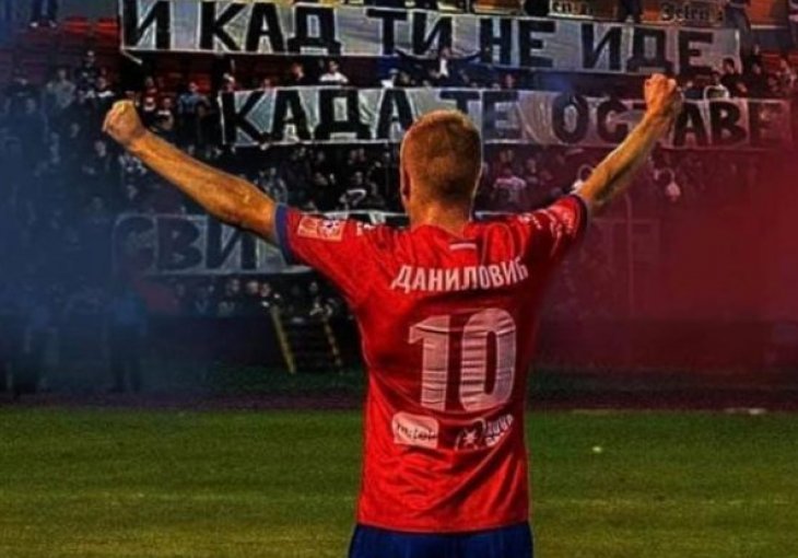 Danilović se emotivno oprostio od Borca