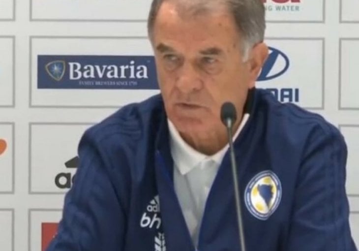 Dušan Bajević: 'Ne predajemo se idemo dalje i želimo povoljan rezultat'