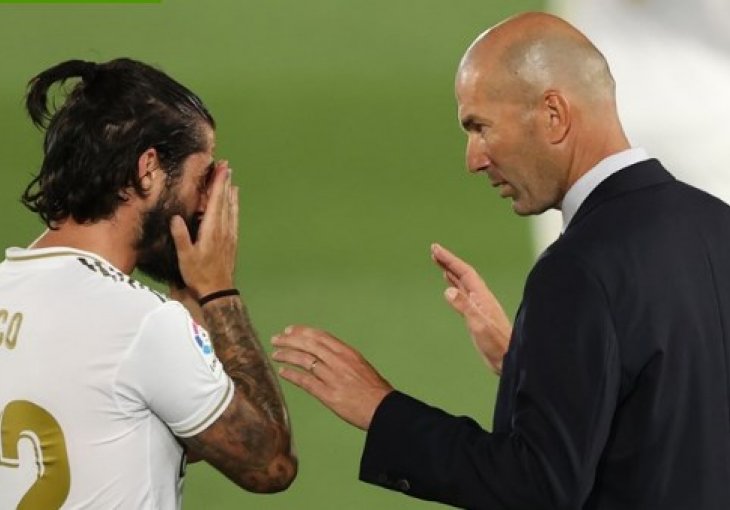 Realova zvijezda se na klupi žalila Modriću i Marcelu na Zidanea
