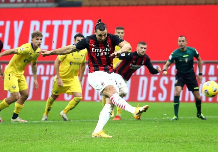 Ibrahimović se prvo obrukao, a onda spasio Milan poraza od Verone
