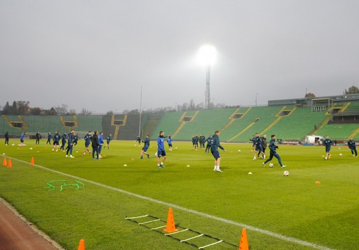 POSLJEDNJI TRENING: Reprezentativci BiH trenirali na 