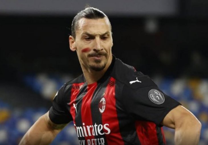 Zašto su Ibrahimović i Rebić igrali s crvenom mrljom na licu protiv Napolija?