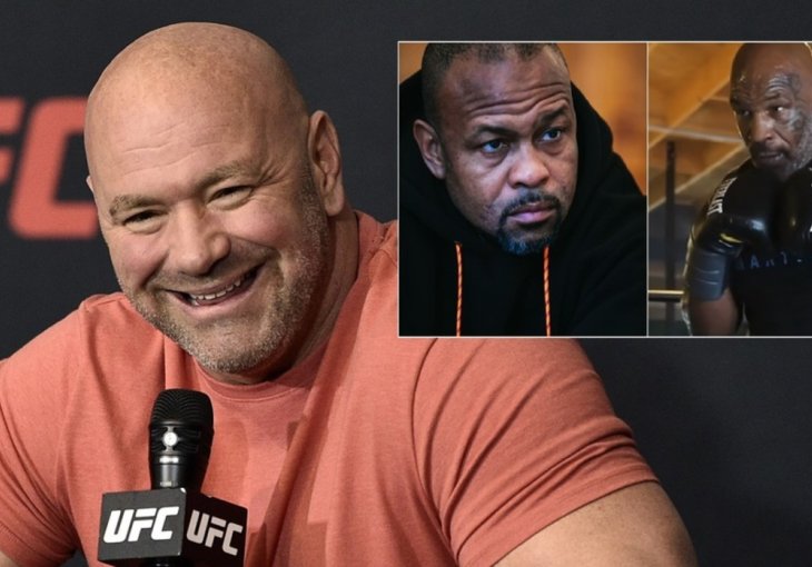 DANA WHITE NIJE MOGAO DOĆI K SEBI: Pogledajte urnebesnu reakciju šefa UFC-a kad je doznao pravila Tysonove povratničke borbe