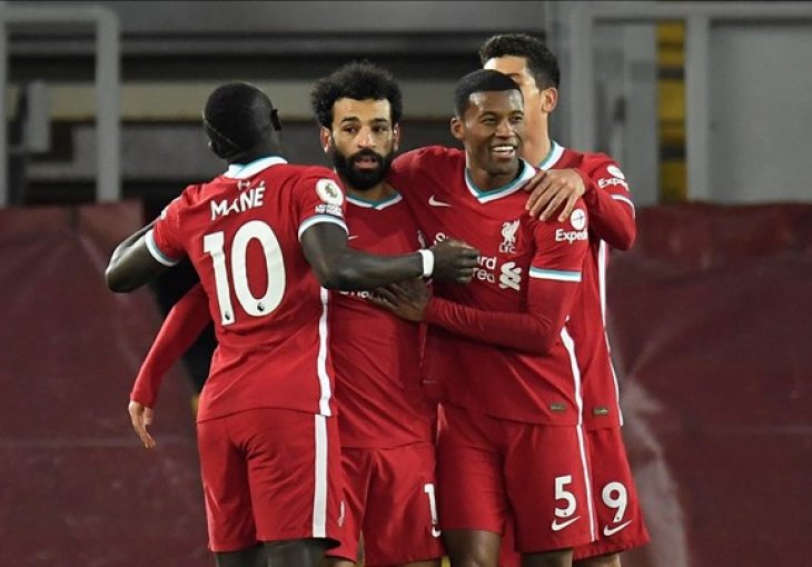 Liverpool uvjerljivo pobijedio Wolverhampton i izjednačio se s Tottenhamom na vrhu